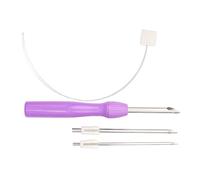 LIUZIKUN Ensemble d'aiguilles à poinçonner réglables 2,5/3,5/5 mm, Outil de Broderie Multifonctionnel, Stylo à Broder pour la Couture et Les Loisirs créatifs