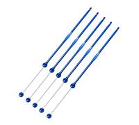 LIUZIKUN Ensemble de 5 pièces avec Perles et Crochets, Aiguilles à Tricoter et Crochets en métal Faits Main pour Vos projets créatifs.