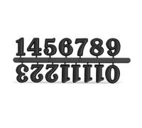 LIUZIKUN Ensemble de Chiffres Arabes ou Romains en métal pour Horloge numérique Craft, Accessoires de réparation et de Remplacement de Montres.