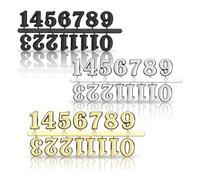 LIUZIKUN Ensemble de Chiffres Arabes ou Romains en métal pour Horloge numérique Craft, Accessoires de réparation et de Remplacement de Montres.