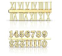 LIUZIKUN Ensemble de Chiffres Arabes ou Romains en métal pour Horloge numérique Craft, Accessoires de réparation et de Remplacement de Montres.