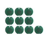 LIUZIKUN Lot de 10 étiquettes nominatives imperméables en Acrylique pour couvercles de gobelets de 1,2 L (40 oz), avec Un adhésif Puissant.