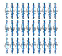 LIUZIKUN Lot de 10 ou 30 Ressorts de pêche en métal pour Cage d'alimentation, Lanceur d'appâts, bobines à Ressort, méthodes en Ligne, Accessoires de pêche