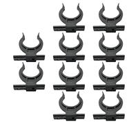 LIUZIKUN Lot de 10 plinthes de Cuisine Robustes à Clipser pour Pieds de Meubles de 32 à 42 mm, sans vis, pour Un Usage Quotidien.