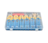 LIUZIKUN Lot de 16 outils de déconnexion de ligne de climatisation de voiture - Boîte de rangement pour réparation automobile