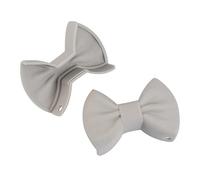 LIUZIKUN Lot de 2 protège-Doigts en Silicone avec Pince Isolante et nœud Papillon, Gants de Cuisine pour Une Utilisation en Toute sécurité.