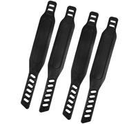 LIUZIKUN Lot de 4 sangles de pédale de vélo universelles à longueur réglable pour vélo d'exercice et vélo stationnaire