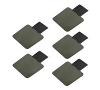 LIUZIKUN Lot de 5 Passants de Stylo en Cuir Auto-adhésifs pour carnets créatifs. Accessoires pour carnets et Crayons. Boucle élastique.