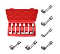 LIUZIKUN Lot de 6 clés hexagonales en forme de L résistantes à la rouille - Outil manuel pour réparation polyvalente et améliorée