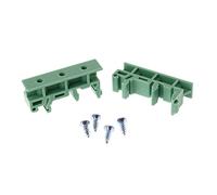 LIUZIKUN Support de Circuit imprimé (PCB Carrier) : 1 Jeu de Supports de Montage Simples pour Circuit imprimé (PCB) avec Filetage DIN, Comprenant 2 adaptateurs et 4 vis.