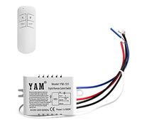 LIUZIKUN Télécommande sans Fil unidirectionnelle avec récepteur pour luminaires à Ampoules LED, plafonniers et Lampes
