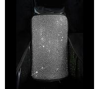 liuzz Strass Blancs Housses de siège de Voiture universelles Accessoires intérieurs Diamond Ice Silk Auto Seat Cushion Pad Four Seasons Seat Mats-Car_armrest_Cover