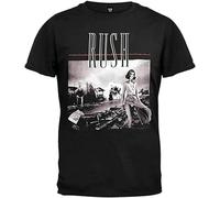 LIUZZOFNG Rush Permanent Waves T Shirt Mens Manches Courtes(Medium)