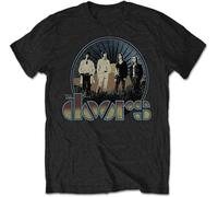 LIUZZOFNG The Doors Vintage Field T-Shirt Manches Courtes(XX-Large)