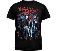 LIUZZOFNG Vintage B-52s-Mens Day The Dead Cotton Black Men T-Shirt Manches Courtes(Large)