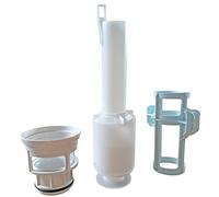 LIV Kit de pièces de rechange pour réservoir de chasse d'eau Isosan N° 1 + N° 2 avec cloche de levage monodébit (start-stop), bassin, joint, support