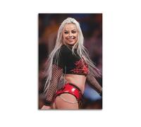 Liv Morgan - 1 affiche sur toile - Décoration murale pour salon, chambre à coucher - 50 x 75 cm