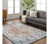 Livabliss Munich Asmara Tapis Vintage 160x220 cm - Bleu, Orange