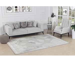 Livabliss Tangier Vintage - de Salon, Salle à Manger, Chambre, Cuisine - Boheme Chic, Design Traditionnel Oriental Multicolore, Coloré Poil Court 160x213 cm - Ivoire