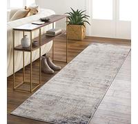 Livabliss Utrecht Tapis Moderne Abstrait - Tapis Salon, Salle à Manger, Chambre Adulte et Ado, Cuisine - Design Marbre Moucheté Multicolore, Poil Ras Doux 80x150 cm - Ivoire, Gris