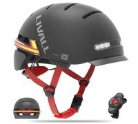 LIVALL BH51M NSO Casque de vélo intelligent Bluetooth avec haut-parleurs et microphone intégré, clignotants intelligents, détection de chute, visière