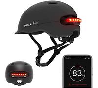 LIVALL Casque de Vélo Clignotant Bluetooth Intelligent, Casque Trottinette Electrique Adulte avec capteur Automatique LED, Casque de Bicylettes et Alerte SOS, Hommes et Femmes