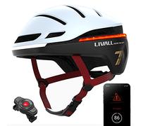 LIVALL EVO21 Casque de vélo Intelligent avec éclairage Intelligent, visibilité à 360 degrés, détection de Chute et Alerte SOS