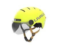 LIVALL Longueur : 23 cm Casque de vélo Mixte Adulte, Jaune, L