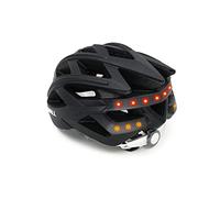 Livall Casque de vélo intelligent BH60SE Neo - Feu stop, LED, Alarme SOS, Bluetooth - Noir 55-61 cm