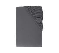 LIVARNO® Drap-housse en jersey, 90-100 x 200 cm (gris foncé)