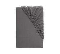 LIVARNO® Drap-housse en jersey pour lit, 140-160 x 200 cm (gris)