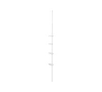LIVARNO® Étagère de salle de bains télescopique (Blanc)