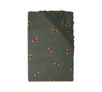 LIVARNO home Drap-housse en jersey, 180-200 x 200 cm (vert)