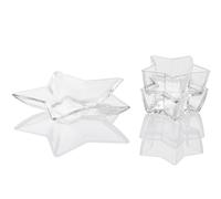 LIVARNO home Ensemble de saladiers ou présentoirs en verre (étoile, 3 pièces)