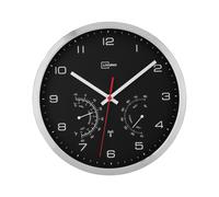 LIVARNO home Horloge murale radioguidée (argent/blanc)