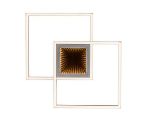 LIVARNO home Plafonnier LED Miroir Infini (Carré)