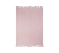 LIVARNO home Plaid en maille chenille (rose)