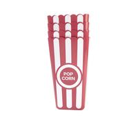 LIVARNO HOME Seaux ou pots à pop corn ou gobelets (récipients pour popcorn, set de 4, petit)