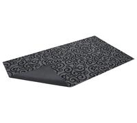 LIVARNO® Tapis antipoussière, 67 x 120 cm (blanc avec motif rétro)