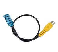 LIVASH 8 Pouces Fakra Inversant la Cam¨¦Ra T¨¦L¨¦Command¨¦A Adaptateur de Stationnement de Cable pour Met¨¦L¨¦Command¨¦Edes