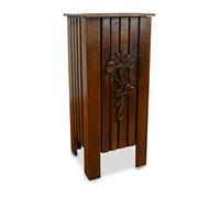 livasia Porte Parapluie | Bois d'acacia | Décoration Asiatique | Pratique et élégant | Matières Naturelles | Production Artisanale | Fabriqué à la Main