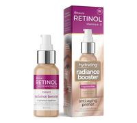 LIVAURA Booster d’Éclat Instantané au Rétinol - Base illuminatrice originale - Hydratation anti-âge apporte luminosité & bienfaits lissants de la vitamine A - Peptides améliorent fermeté & tonus