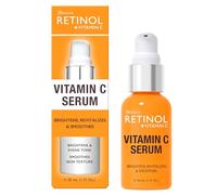 LIVAURA Sérum Visage Rétinol + Vitamine C - Anti-âge, unifie le teint, atténue ridules & rides, dommages du soleil & taches brunes, restaure l’éclat & scelle l’hydratation - 1 fl oz
