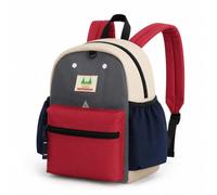 livbote Sac a Dos Enfant Cartable Maternelle Fille Primaire 4 6 8 ans | Léger Imperméable Anti-Perdre Poche Eau Petit Sac à dos Scolaire Jardin d'Enfants Sac d'école - Rouge