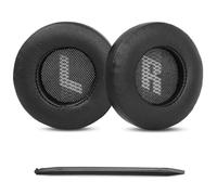 Live 670NC Coussinets de rechange compatibles avec les casques JBL Live 670NC (ne conviennent pas à Tune 670NC) - Coussinets d'oreille en cuir protéiné et mousse haute densité - Noir