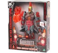 Live Action Gormiti - Figurine Articulée De 27 Cm Gormiti Avec Attaque Lumineuse - Feu