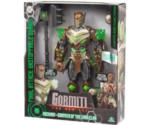 Live Action Gormiti - Figurine Articulée De 27 Cm Gormiti Avec Attaque Lumineuse - Terre