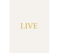 Live: Aesthetic Home Décor Book | Modern, Minimalist Decorative Book For Coffee Table