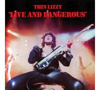 Thin Lizzy – Live And Dangerous – Vinyle LP coloré argent métallique – Édition limitée