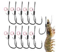 Live Bait Hooks - 10 Pieces Trout Catfish Catching Rigs